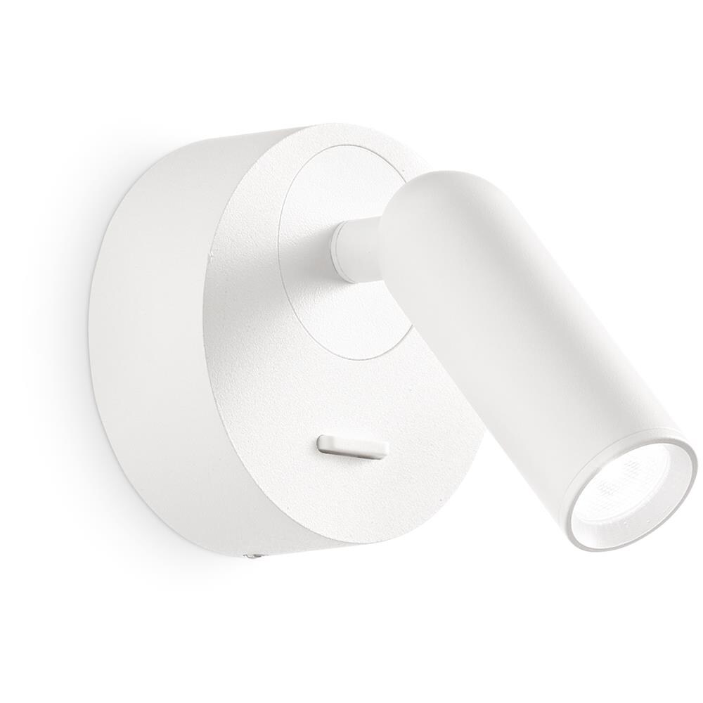 Bean Round Ap Bianco Lampada Applique - Ideal Lux 260600 - Foto 1