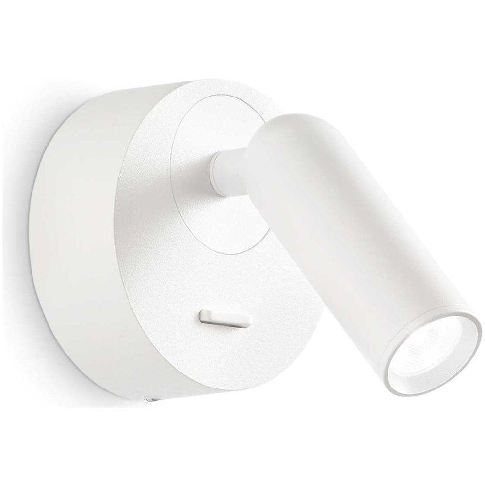 Bean Round Ap Bianco Lampada Applique - Ideal Lux 260600 - Foto 2