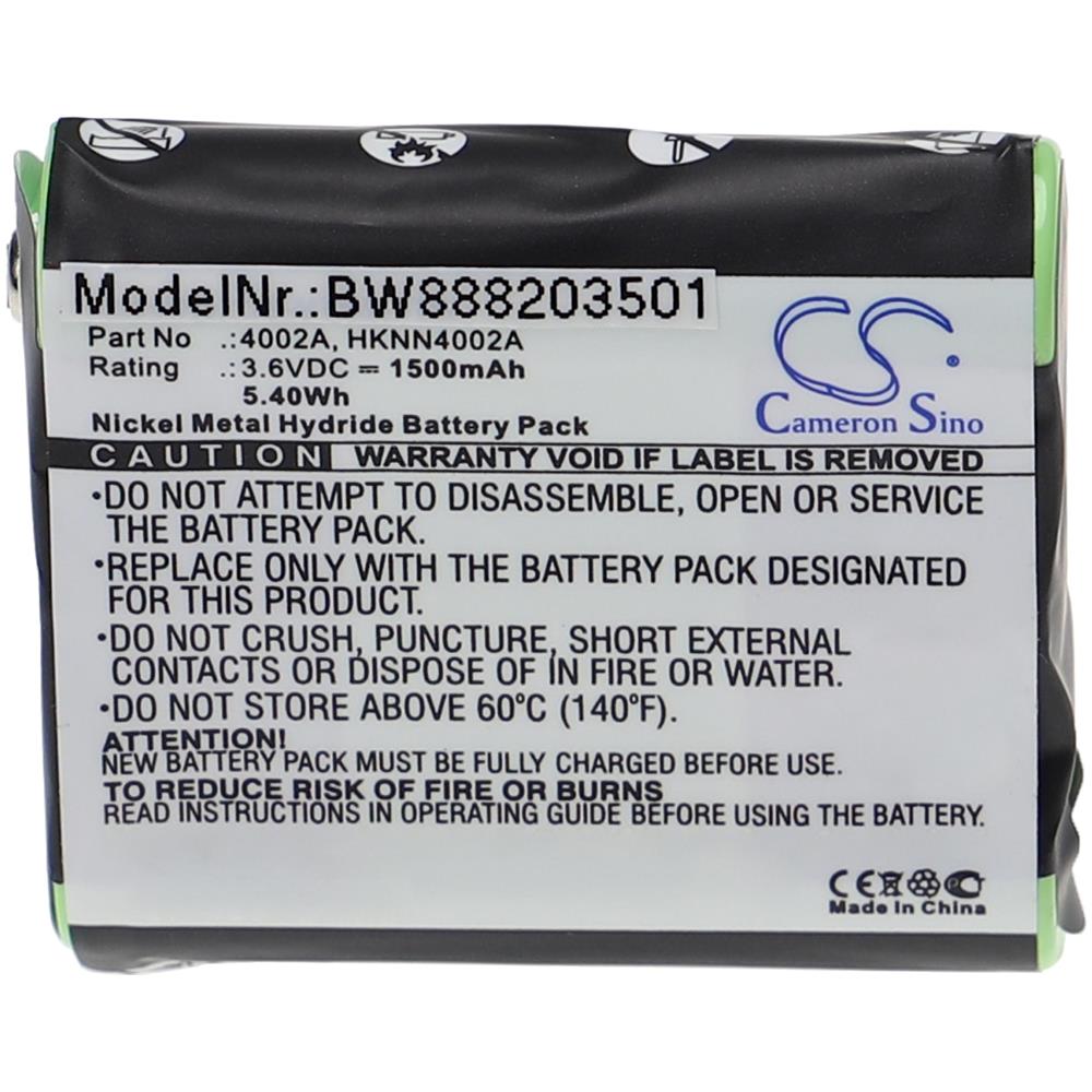 Batteria Compatibile Con Motorola Talkabout T82, T82 Extreme, T8500r, T8550rcamo, T8500 Radio (1500mah, 3,6v, Nimh) - Foto 1