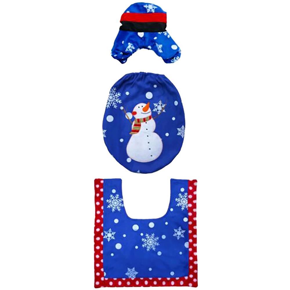 Coperta Porta Babbo Natale 184x90cm: Decorazione Natalizia Facile Da Appendere, In Tessuto Non Tossico, Per Un Ingresso Allegro E Festoso. - 5
