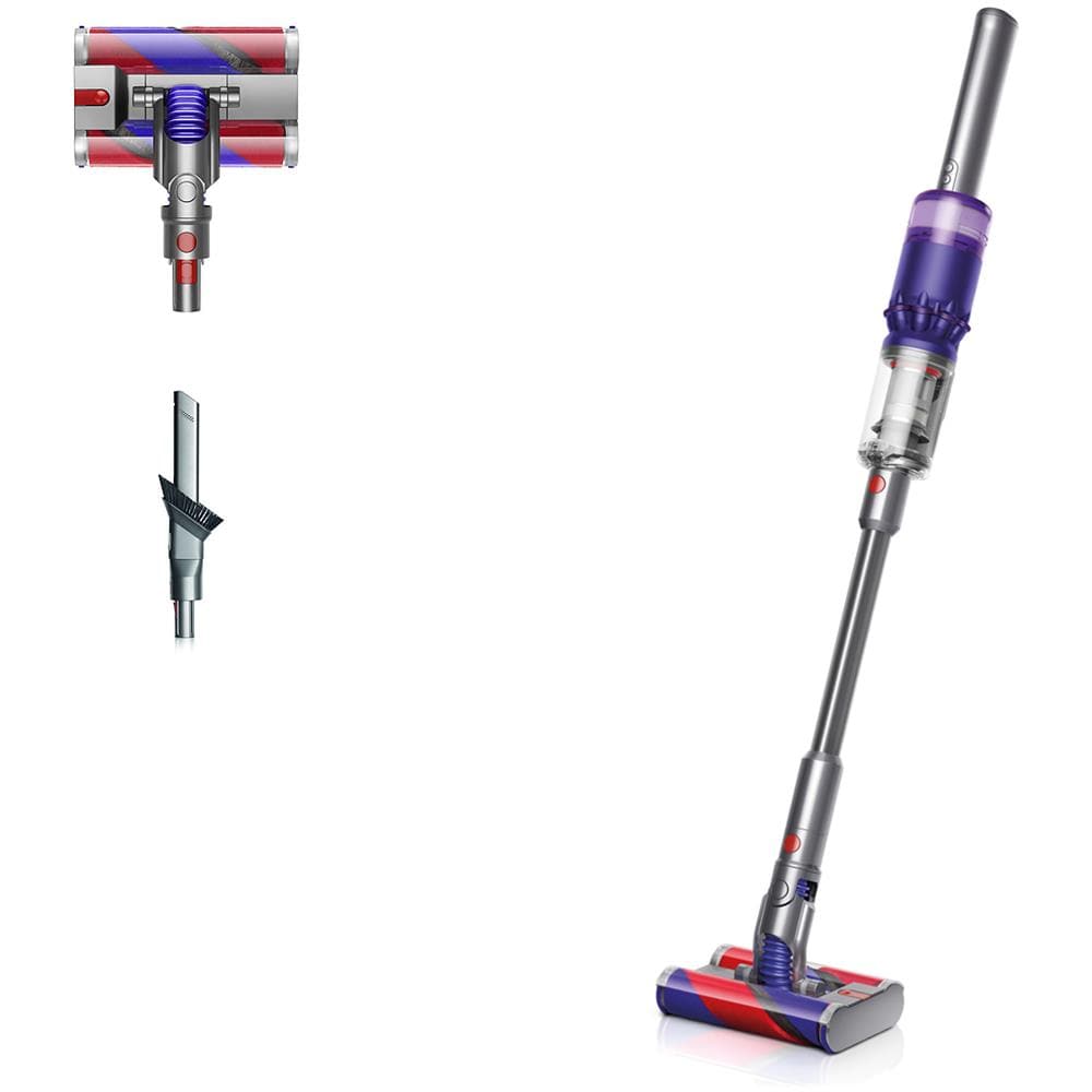 Omni-Glide Scopa Ricaricabile 2 in1 senza Sacco Potenza 225 W Colore Nichel/ Viola - Foto 1