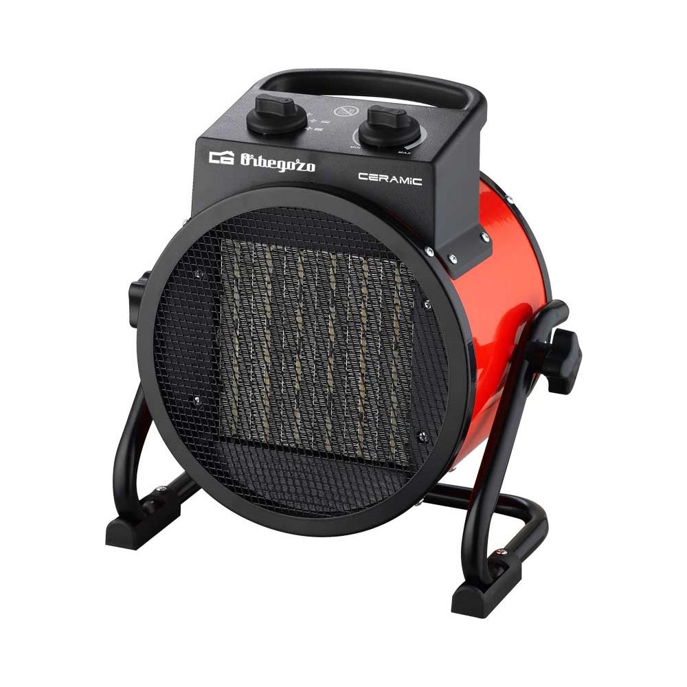 FHR 3050 Interno Nero, Rosso 3000 W Riscaldatore ambiente elettrico con ventilatore - Foto 1