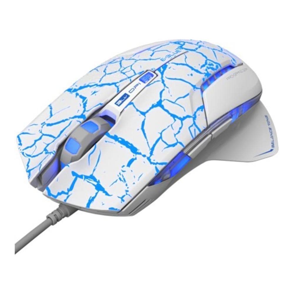 Mouse gaming USB 2500 Dpi Bianco - Foto 1