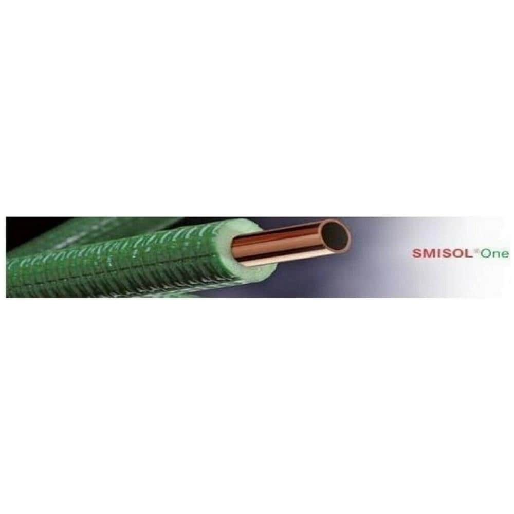 Tubo Rame Smisol One Rivestito Coibentato 373 12x1 Mm. 12 Mt. 1 Acqua - Foto 1