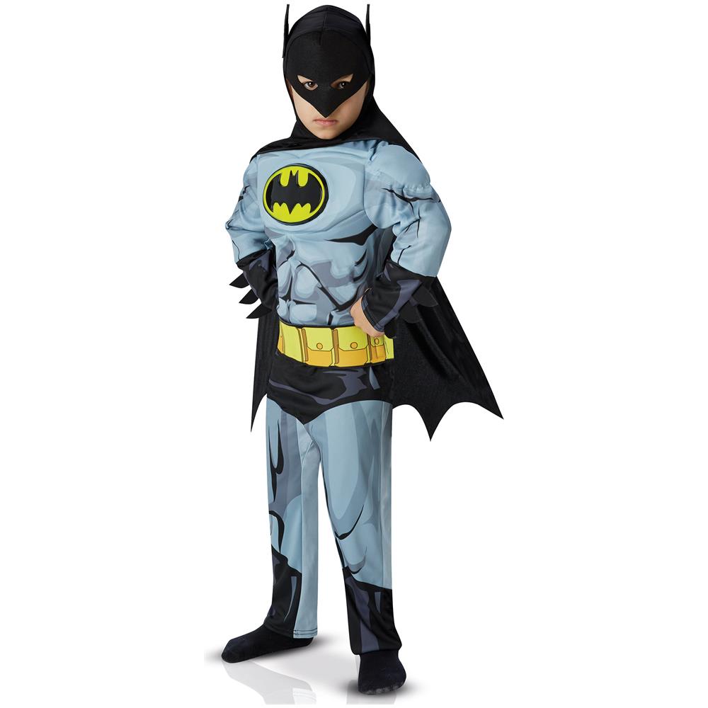 Travestimento Deluxe Da Batman Comic Book Per Bambino - Taglia: 8/10 Anni (123/140 Cm)  - Foto 1