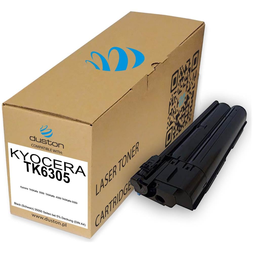 TONER COMPATIBILE - 3x Tk6305, Tk-6305 Negro Compatible Con Kyocera Taskalfa 3500i 4500i 5500i - Foto 2