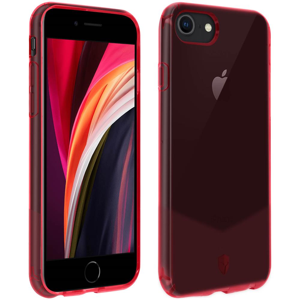 Cover Iphone Se 2020 / 6/6s / 7 / 8 Tecnologia Tryax Antiurto Pure Rossa - Foto 1
