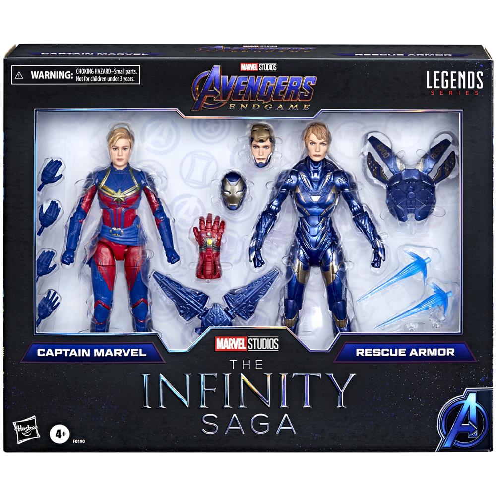 Marvel: Legends - Infinity Saga 8 (Captain Marvel & Rescue) - Foto 1