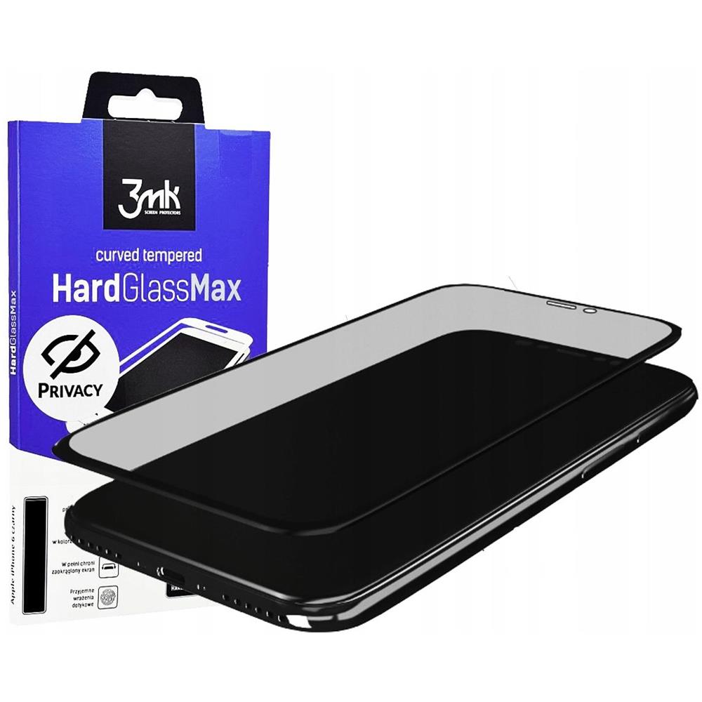 Protezione Per Schermo 3mk Hardglass Max Privacy, Apple, Iphone 11, Vetro Temperato, Trasparente - Foto 2