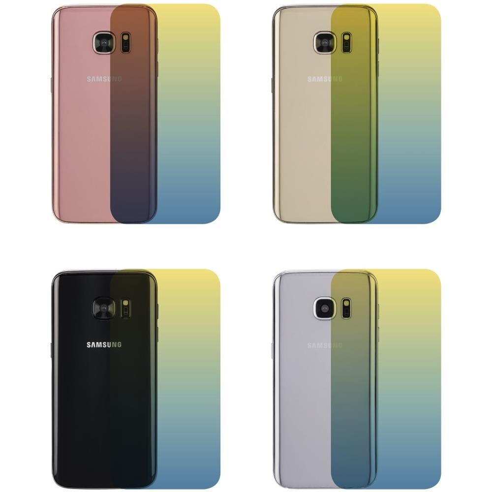 Mirror Cover Blu, Giallo - Foto 3