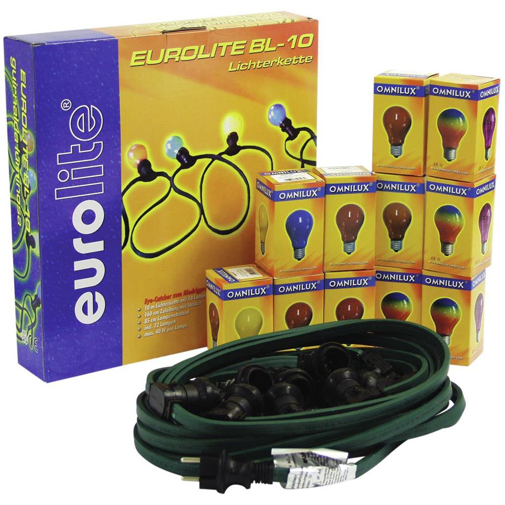 Bl-10 E-27 Belt Light Chain With 12 Bulbs - Foto 1