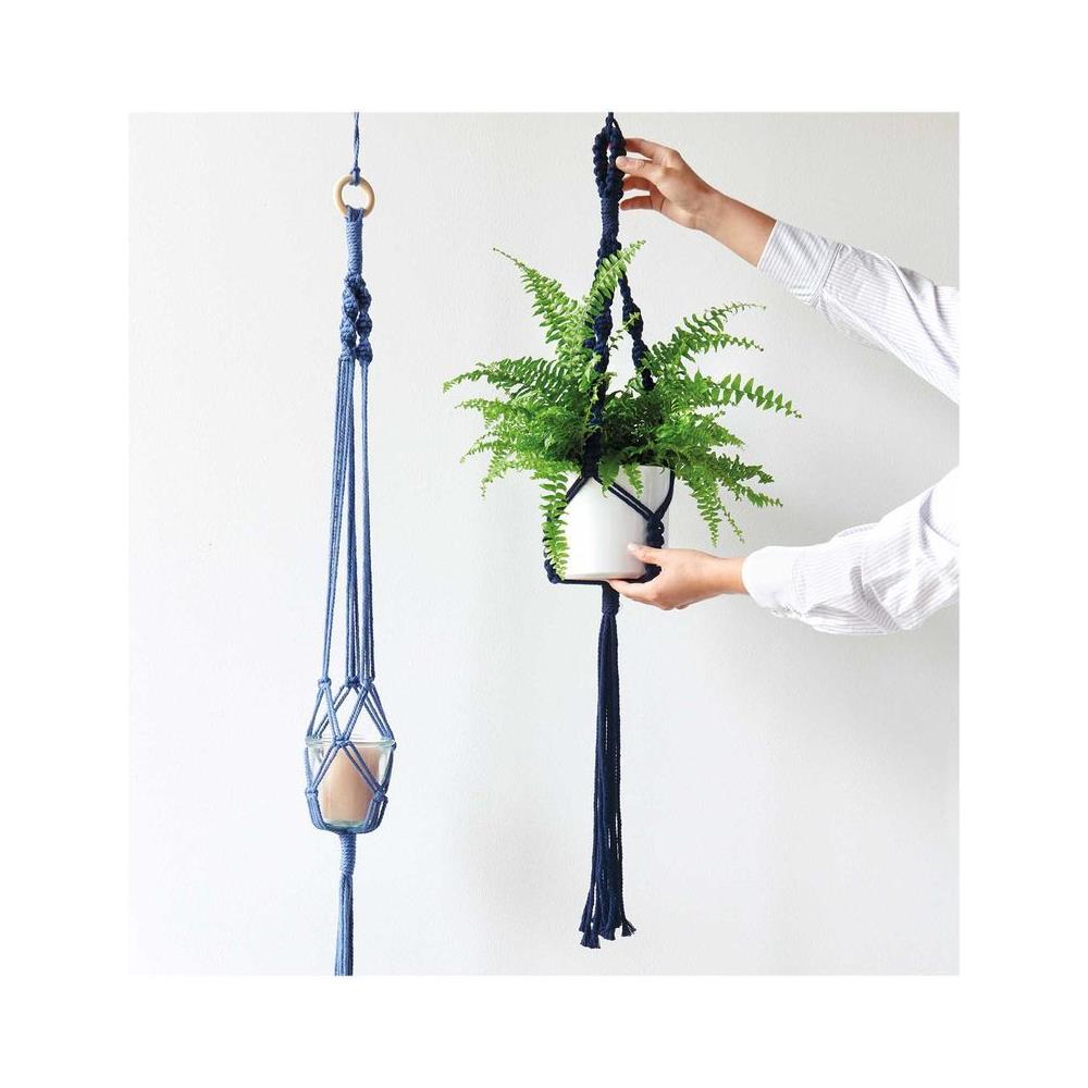 Corda Di Cotone - Blu - 25 M - Foto 2