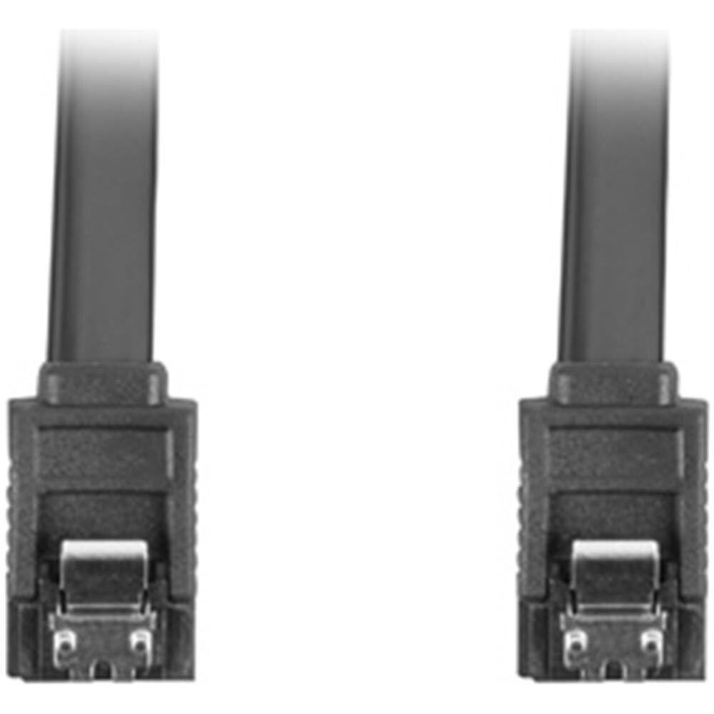 Cavo 6gb /s Sata Iii Femmina A Sata Iii Femmina 50cm Con Clip In Metallo - Foto 2