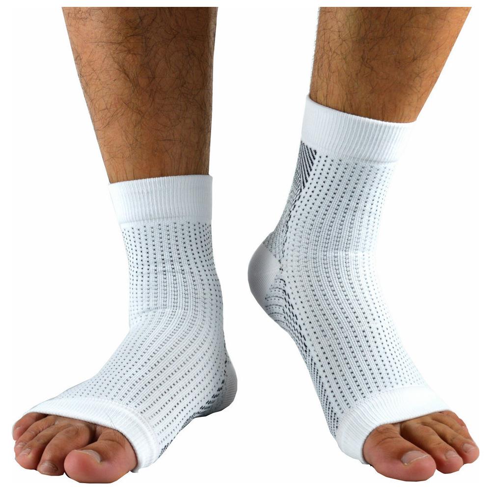 Calze Corte A Compressione 1 Paio Bianco S /m - Foto 2