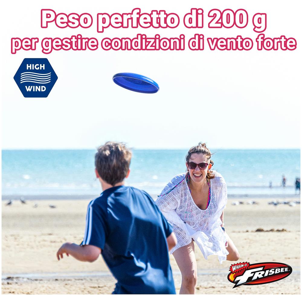 Frisbee Disco volante pesante da 200 g, per attività all'aperto -1 Pack - Foto 2