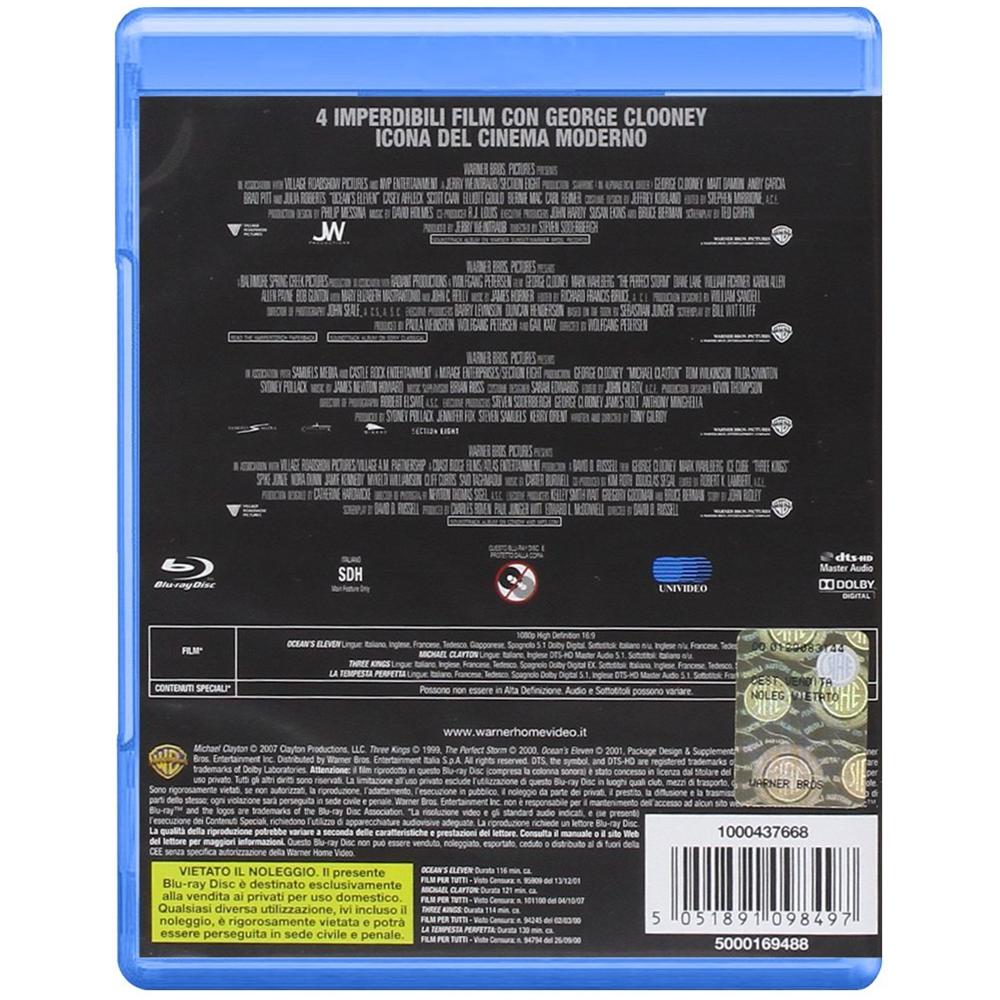 George Clooney - 4 Grandi Film (4 Blu-Ray)  - Foto 2