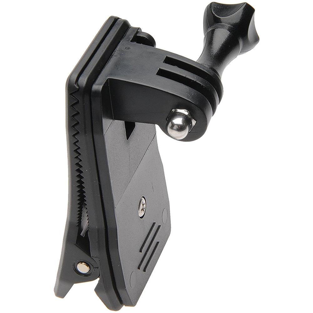 Gancio a Pinza 360° per Camera Go Pro Colore Nero. - Foto 2