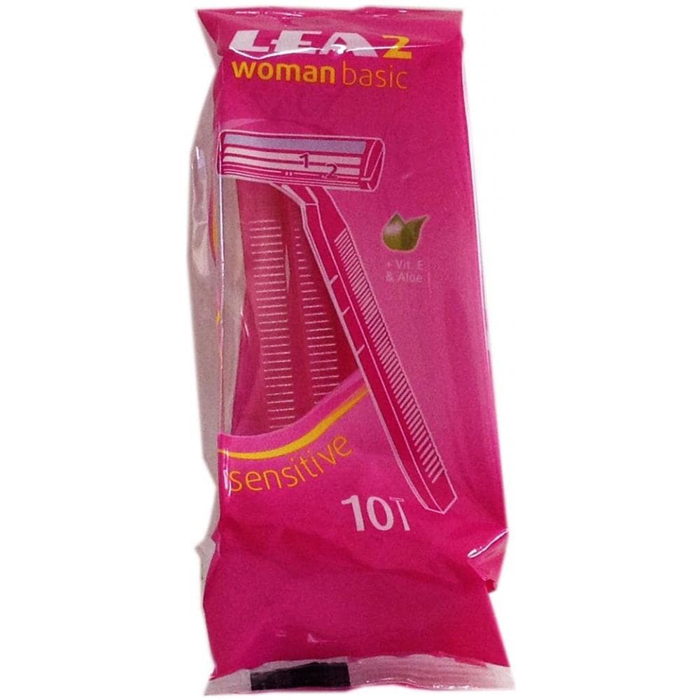 2 Woman Basic Sensitive Lame Monouso 10 Units - Rasoio depilazione gambe - Foto 1