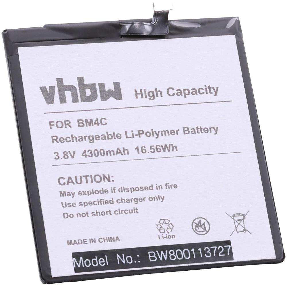 Batteria Li-poly 4300mah (3.85v) Per Cellulari E Smartphone Xiaomi Mi Mix, Mi Mix 2016080, Mi Mix Dual Sim, Mi Mix Exclusive Come Bm4c - Foto 1