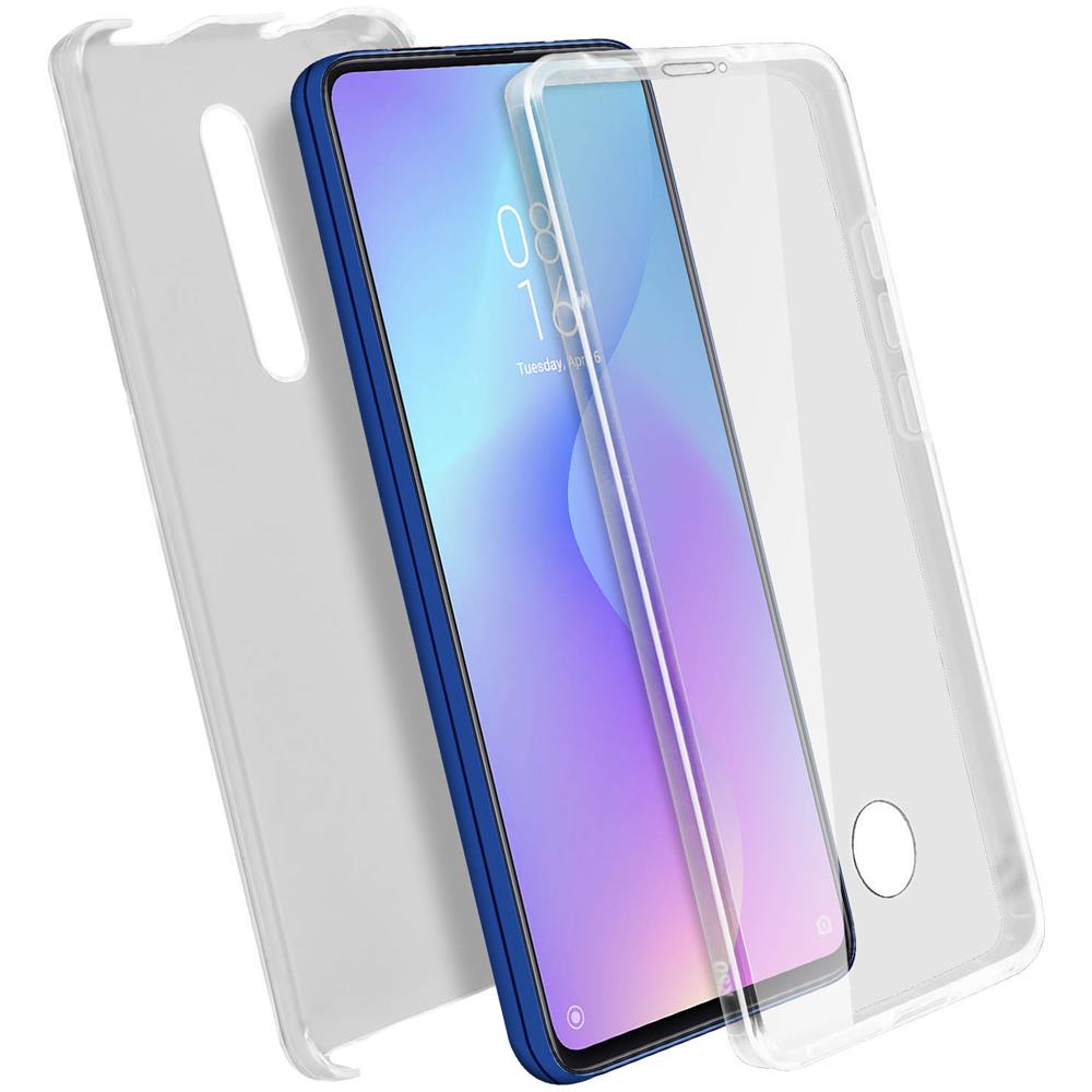 Cover Xiaomi Mi 9t Silicone Fronte Retro Trasparente - Foto 1
