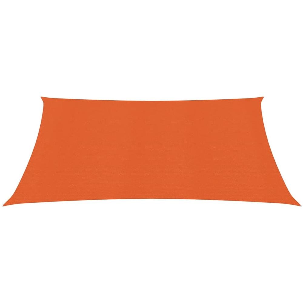 Vela Parasole 160 g / m² Arancione 3,6x3,6 m in HDPE - Foto 2