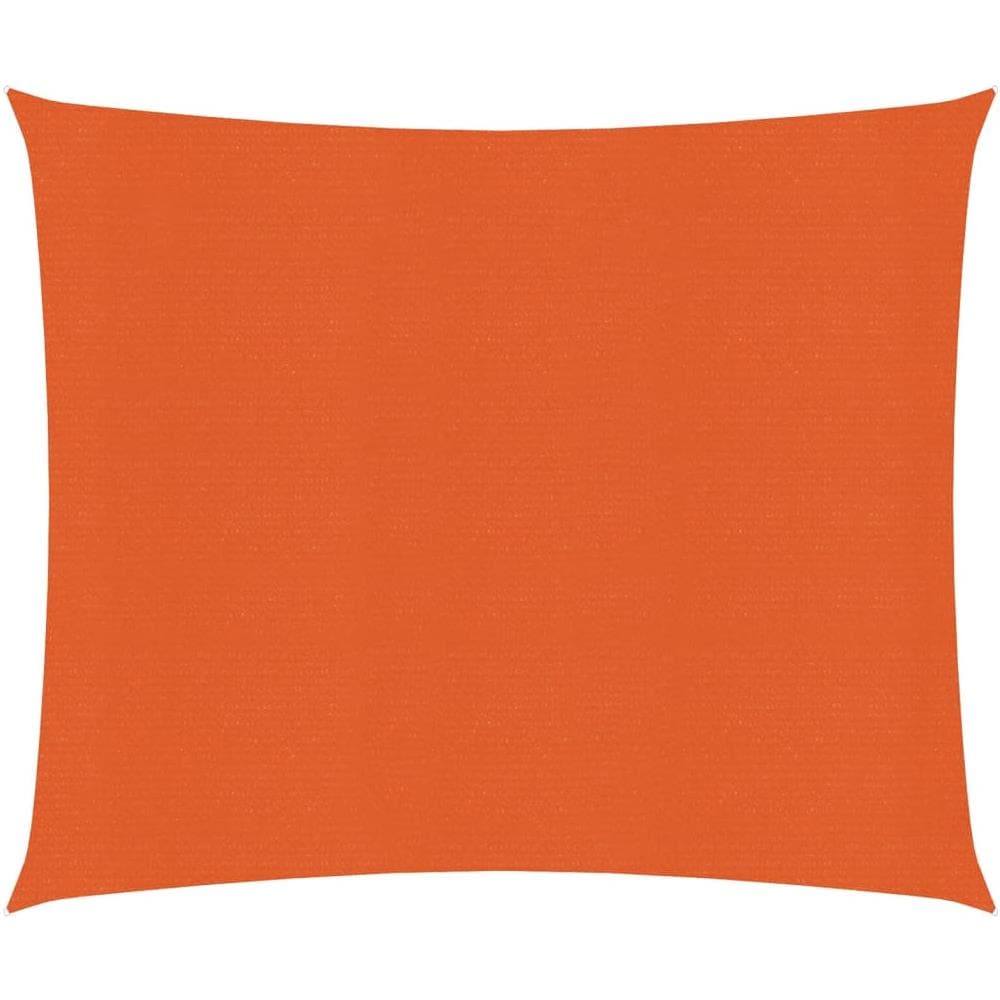 Vela Parasole 160 g / m² Arancione 3,6x3,6 m in HDPE - Foto 1