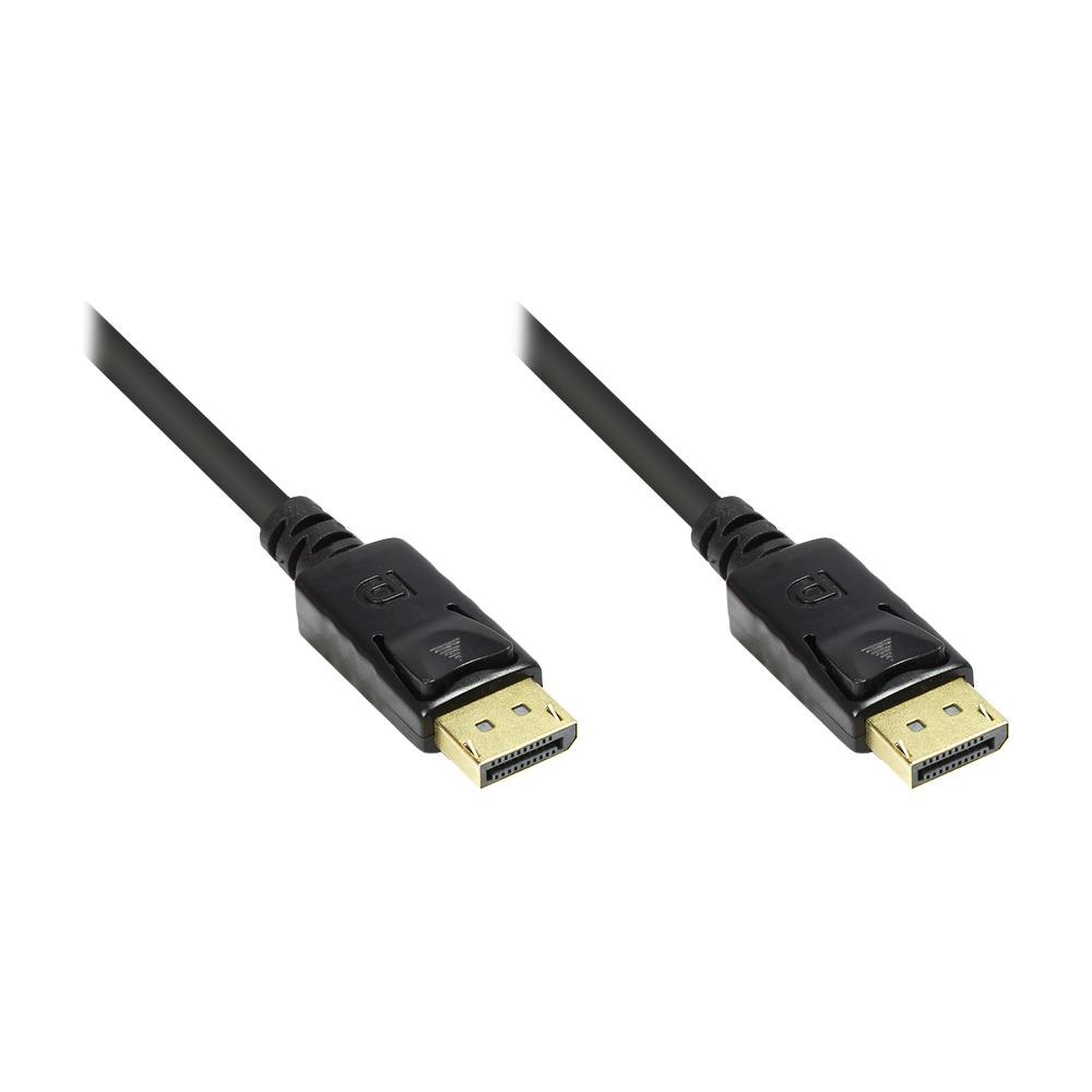 4810-030G, DisplayPort, DisplayPort, Maschio, Maschio, Oro, Nero - Foto 1
