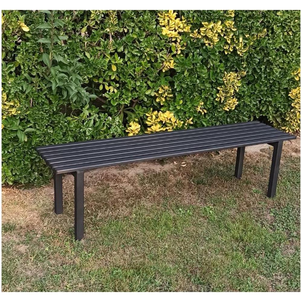 Panca Da Giardino Modello Milano In Acciaio Lunghezza 100 Cm - Foto 1