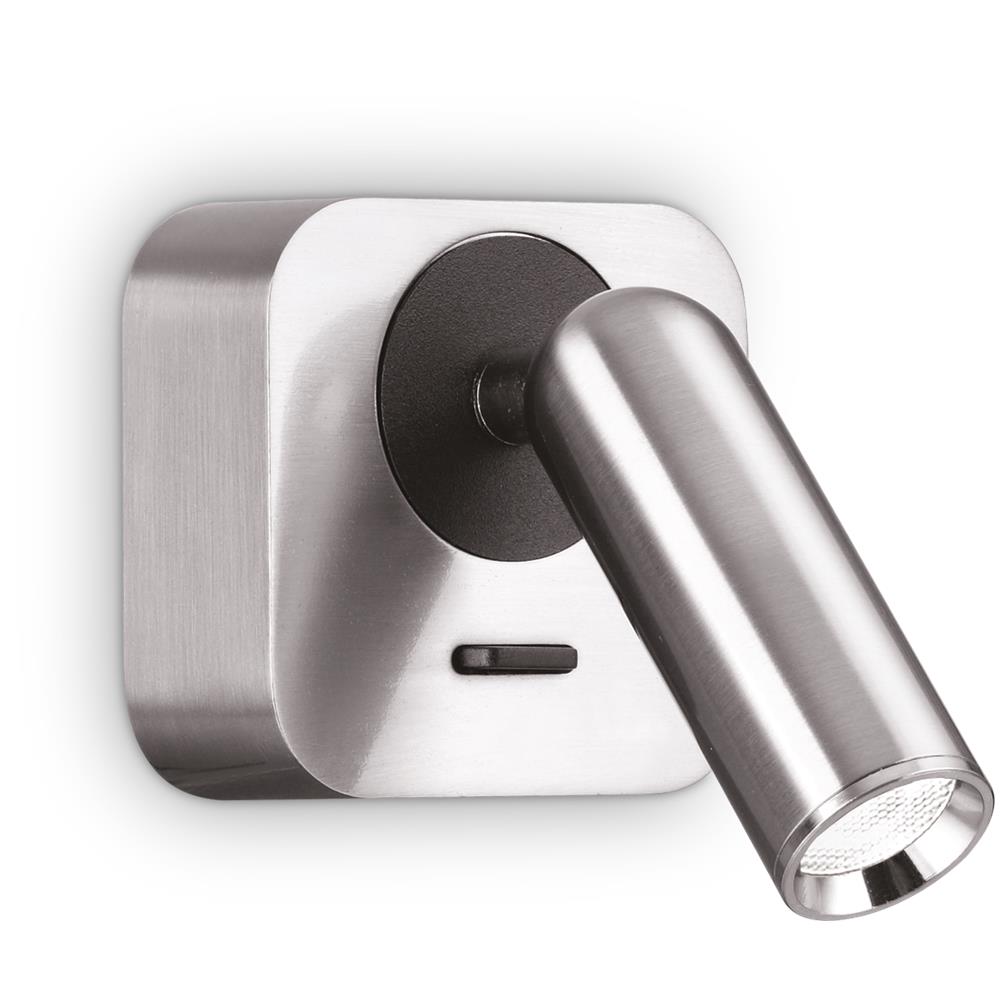 Bean Square Ap Nickel Lampada Applique - 260679 - Foto 1