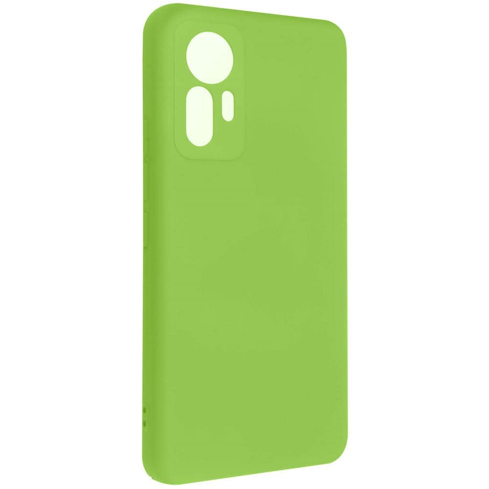 Cover Per Xiaomi 12 Lite In Silicone Semi-rigido Soft-touch Verde - Foto 2