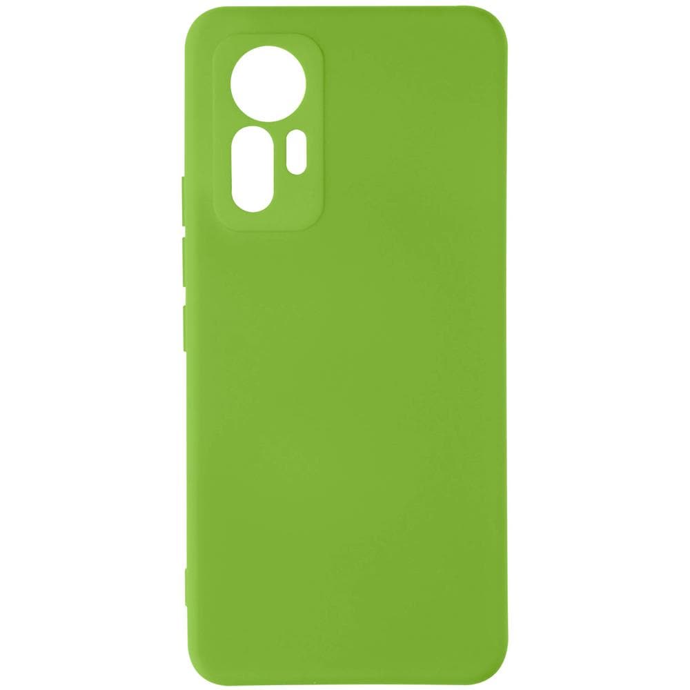 Cover Per Xiaomi 12 Lite In Silicone Semi-rigido Soft-touch Verde - Foto 1