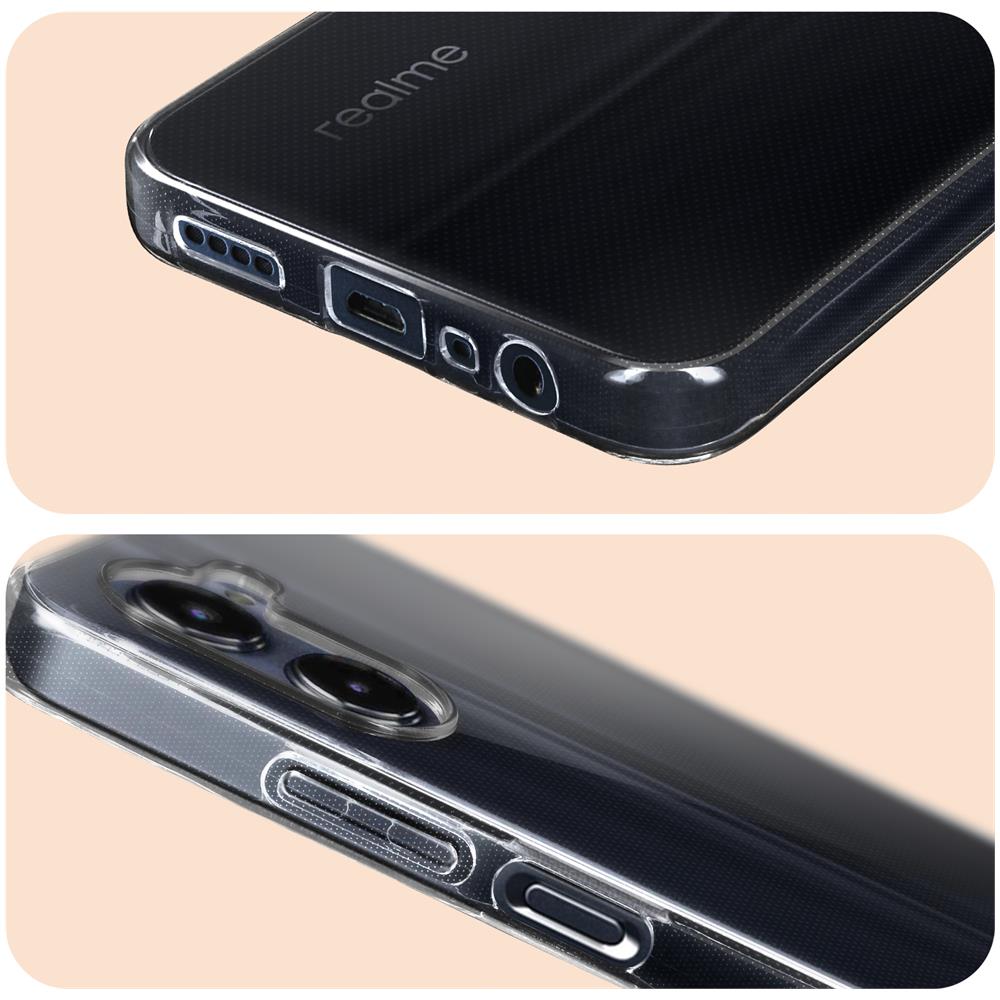 Pack Protettivo Per Realme C33 Cover + Vetro Temperato Trasparente - Foto 2