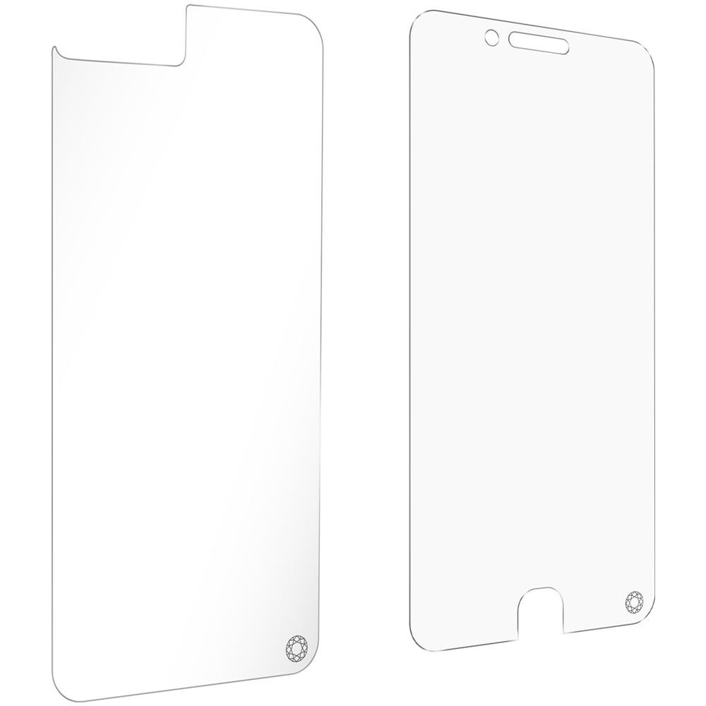 Doppia Protezione Per Iphone 8 Plus 360° Anti Impronte Digitali, Trasparente - Foto 5