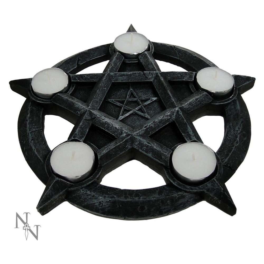 Nemesis Now - Pentagramma Tealights 26cm - Foto 2