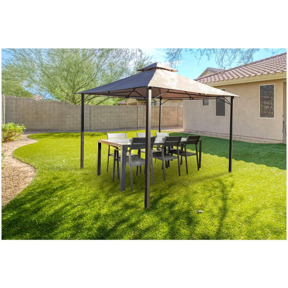 Gazebo Da Giardino Sao 300s300 Beige - Foto 1