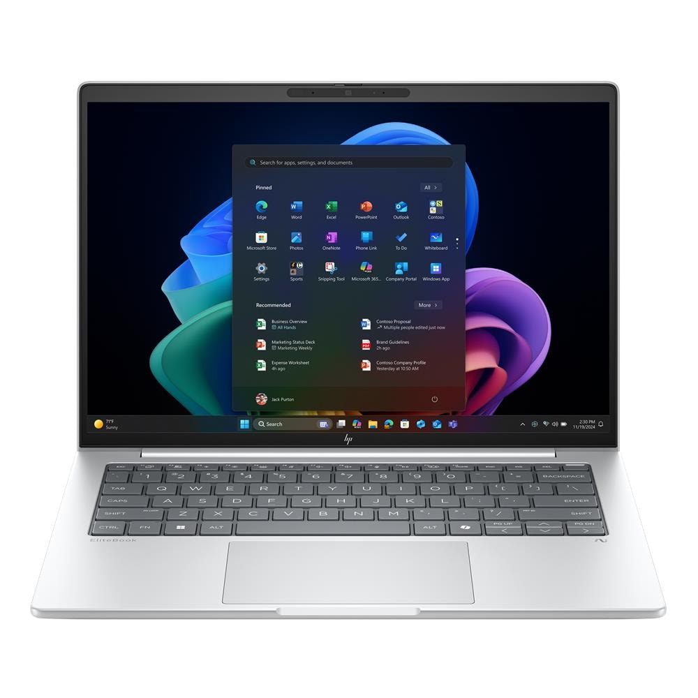 Notebook EliteBook 8 G1a 14 inch Notebook Next Gen AI PC Wolf Pro Security Edition AMD Ryzen AI 7 14" WUXGA 32 GB DDR5-SDRAM SSD 1 TB Windows 11 Pro Argento - Foto 1