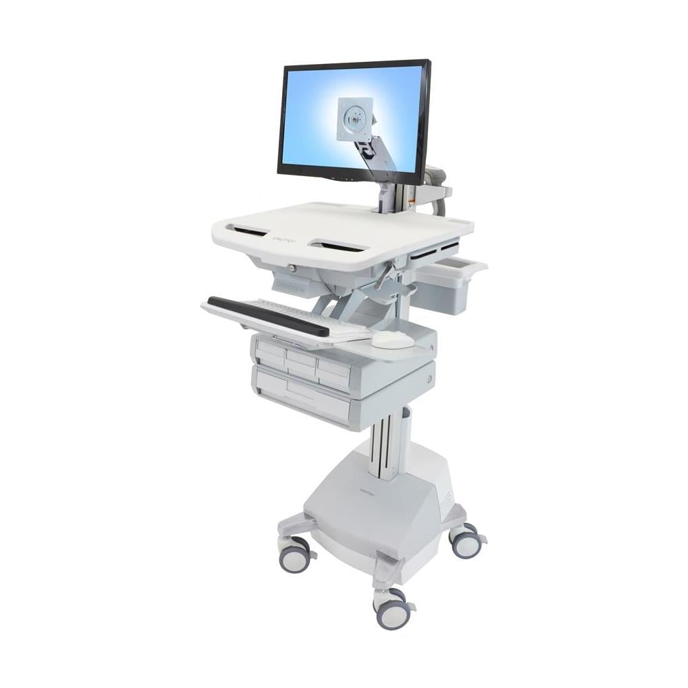Carrello StyleView con Braccio LCD Colore Bianco e Grigio - Foto 1