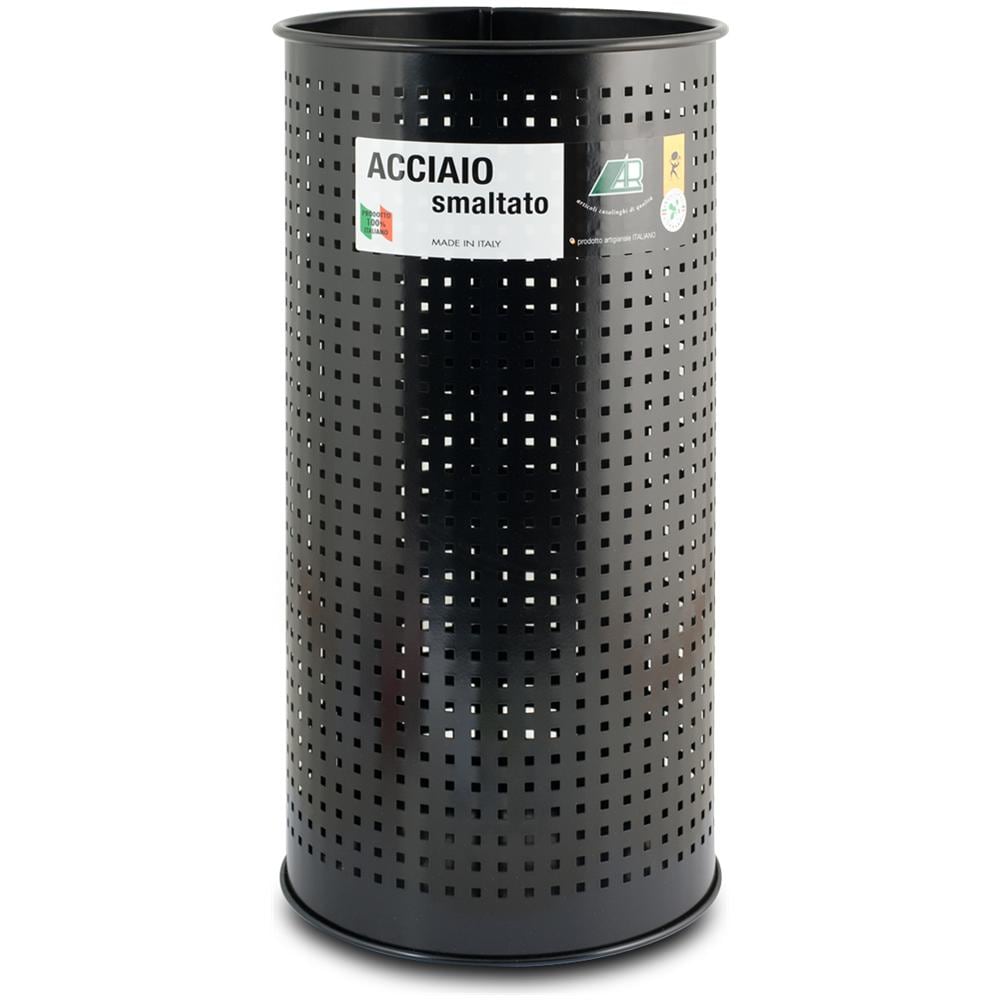 Porta Ombrelli Traforato Nero Cm25 Arredo Casa - Foto 1