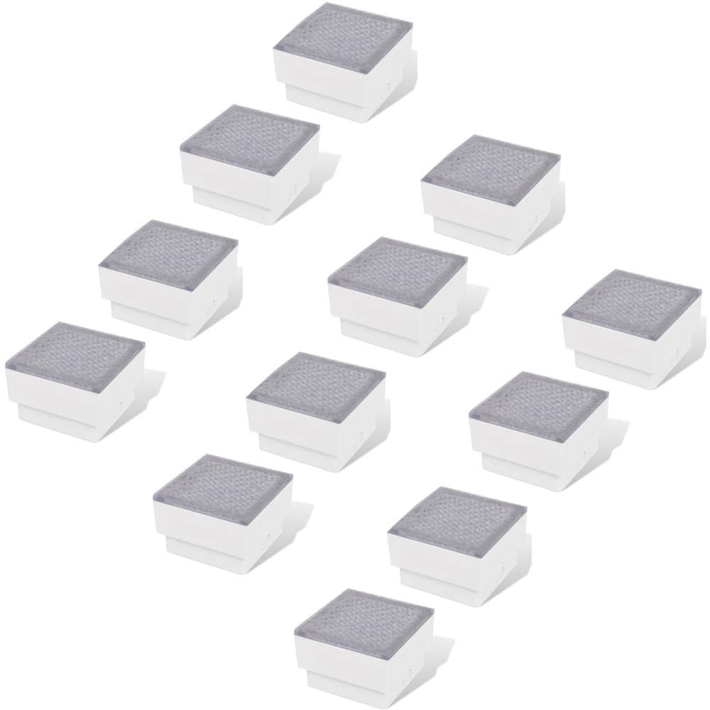 Luci Calpestabili a LED 12 pz 100 x 100 x 68 mm - Foto 2