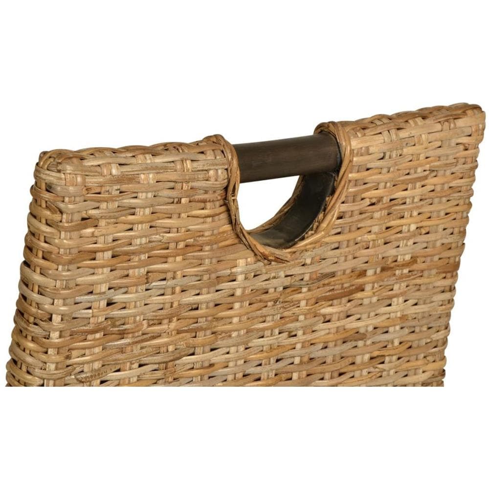 Sedie Sala Da Pranzo 6 Pz In Rattan Kubu E Legno Di Mango - Foto 10