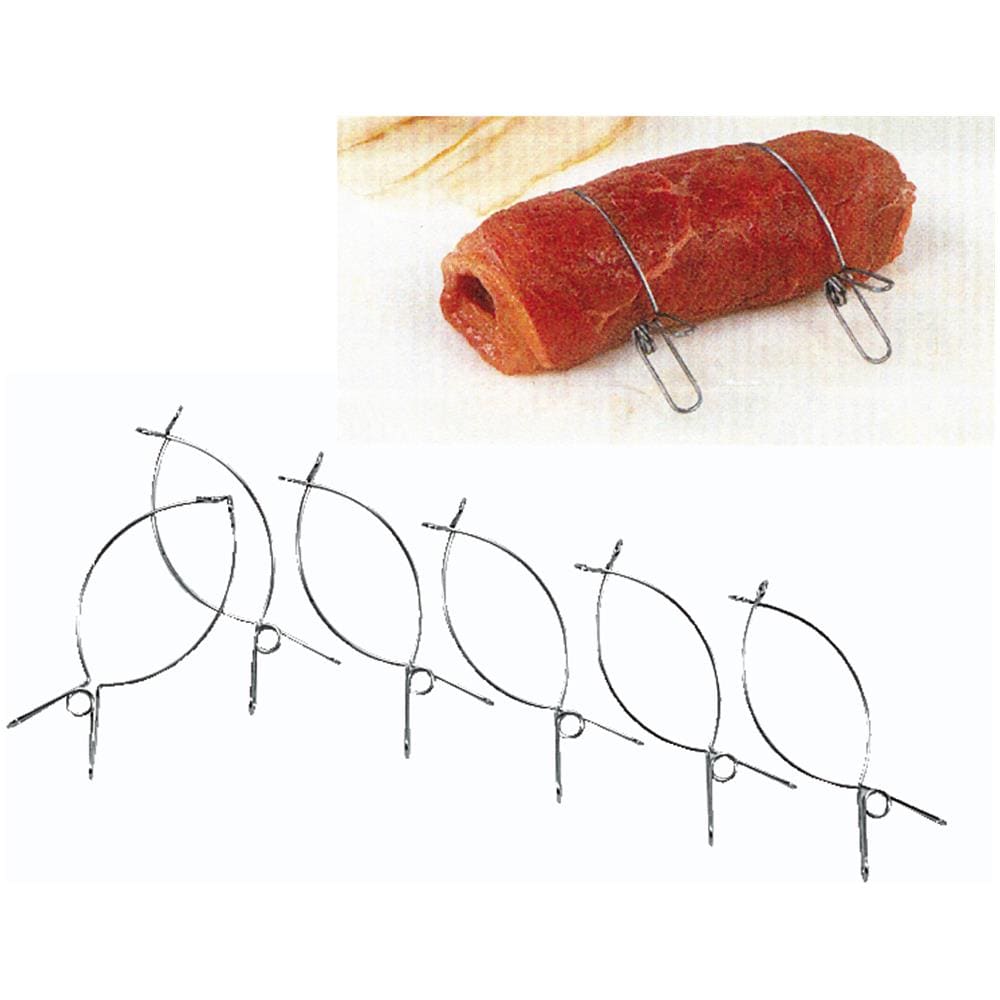 Set 6 Pinze Per Involtini In Acciaio Inox Di - Foto 1