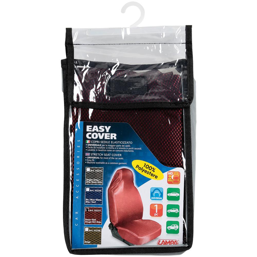 Coprisedile Easy-cover Rosso - Foto 6