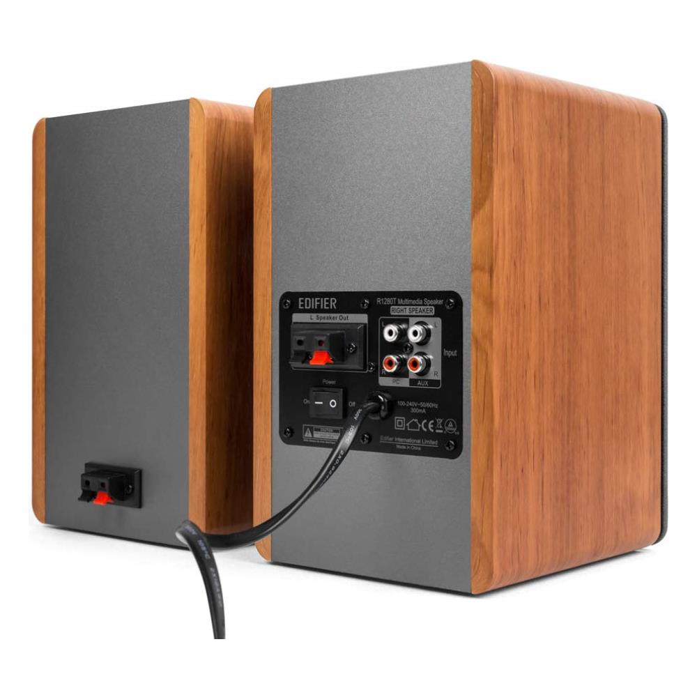 R1280T Sistema di Altoparlanti 2.0 Potenza 42 Watt - Marrone - Foto 2