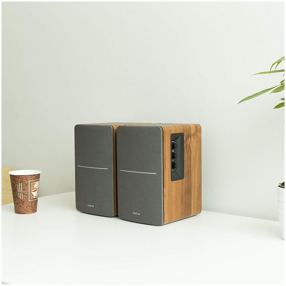 R1280T Sistema di Altoparlanti 2.0 Potenza 42 Watt - Marrone - Foto 4