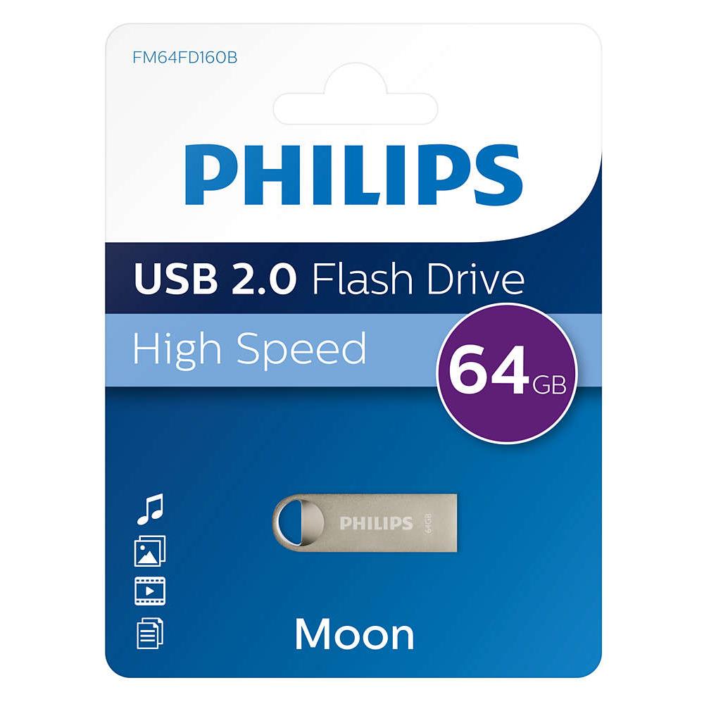 USB 2.0 64GB Moon - Foto 3