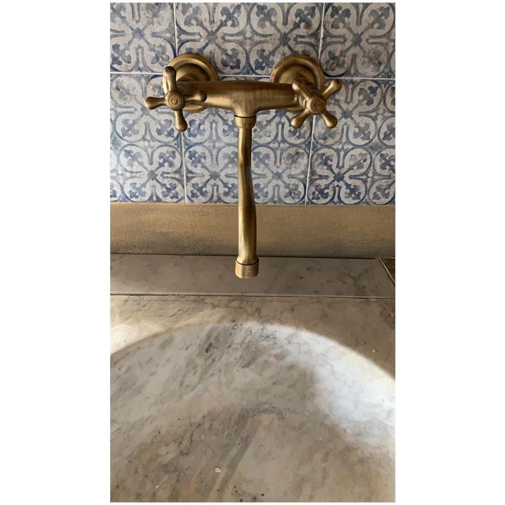 Gruppo Lavello In Ottone Brunito Mod. 404 - Foto 1
