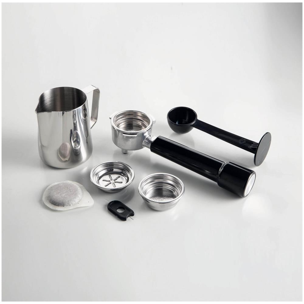 1313 ARI Macchina Caffè Manuale 2 Tazze Potenza 1600 Watt Colore Nero / Acciaio Inox - Foto 7
