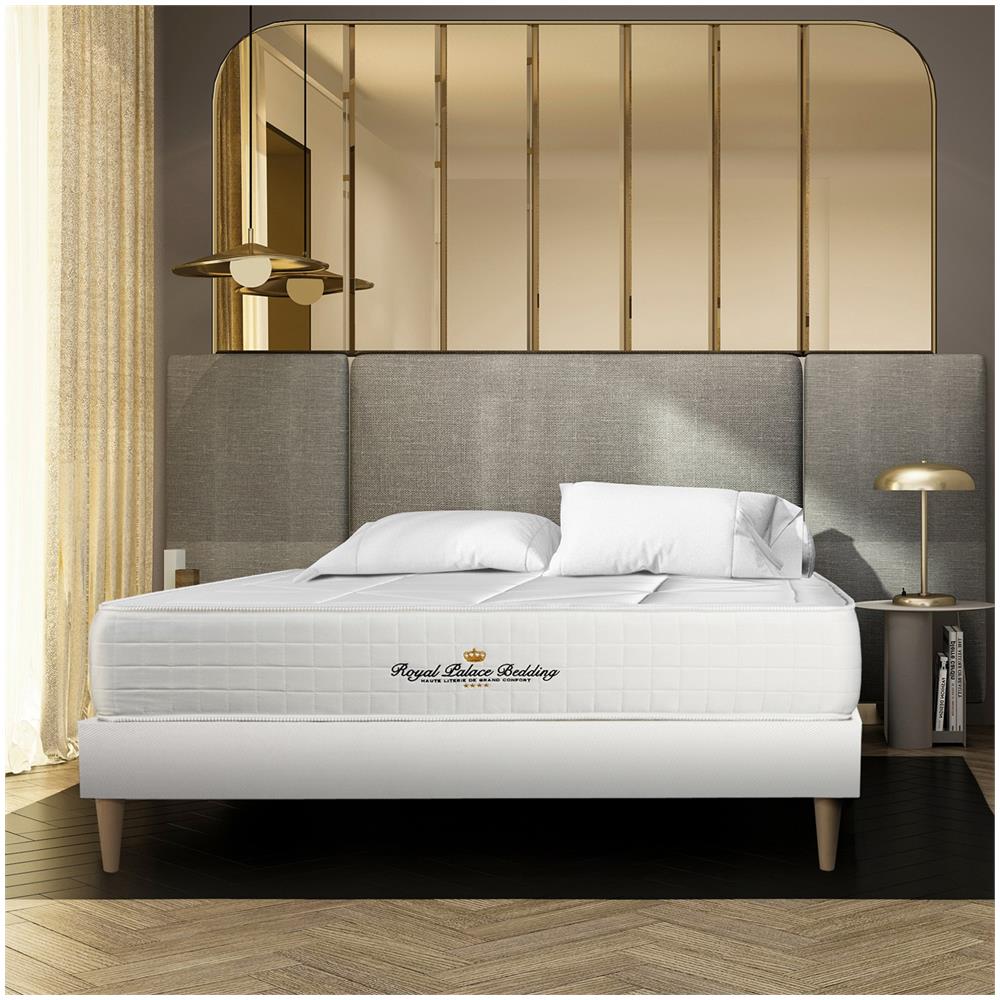 Kit Rete E Materasso Matrimoniale Windsor 180 X 190cm - Spessore : 26cm - Memory Foam E Molle Insacchettate - Bilanciato - Foto 2