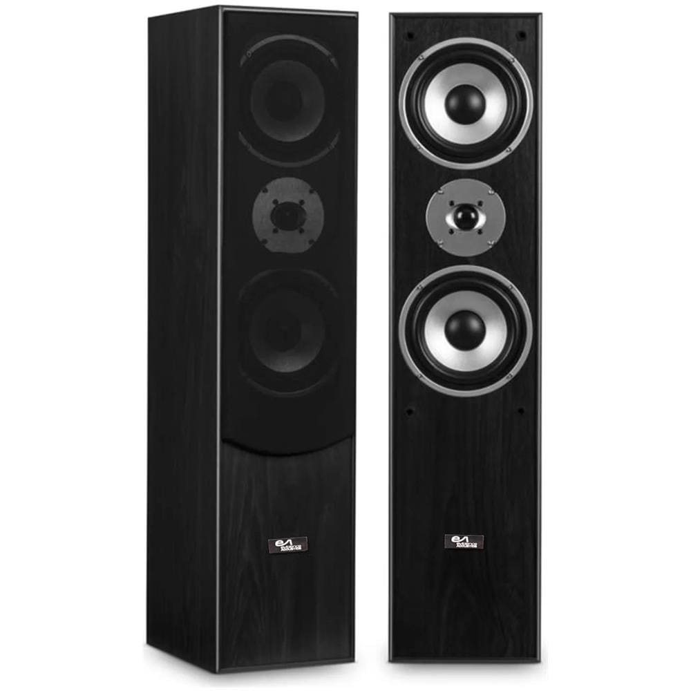 Coppia Di Altoparlanti Hi-fi / Home Theater - Evidence Acustica Ea700-bk - 2x500w Pmpo - Bass Reflex A 3 Vie - Nero - Foto 1