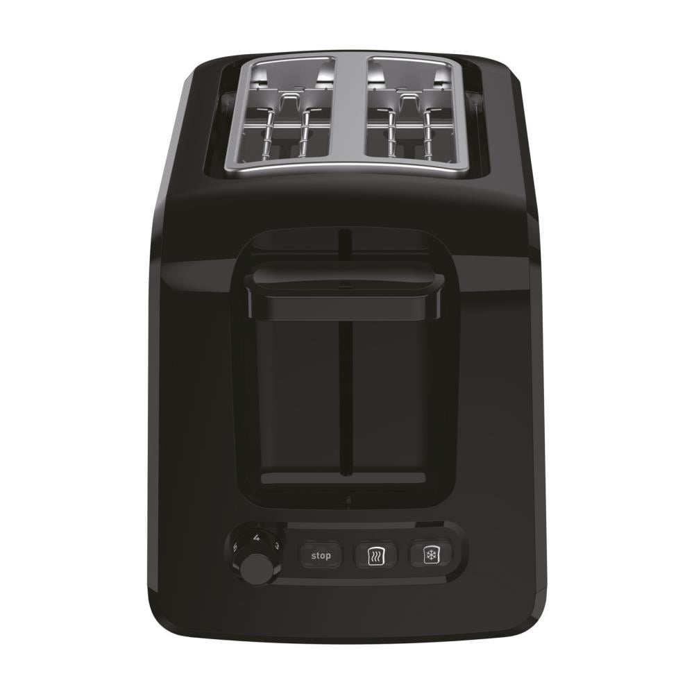 Tostapane A 2 Slot 850w Acciaio Inossidabile / Nero - Tt410d10 - Foto 2